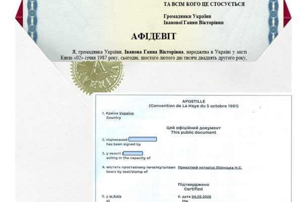 afidevit